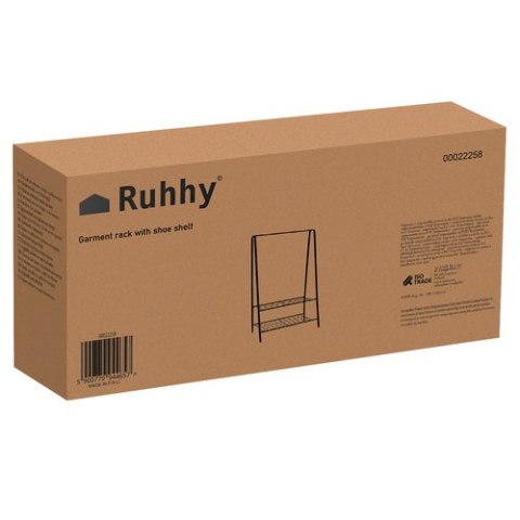 Wieszak na ubrania - stojak z półką na buty 22258 Ruhhy