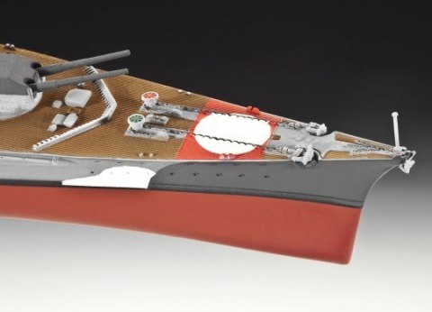 Model plastikowy Okręt wojenny Bismarck Model plastikowy Okręt wojenny Bismarck