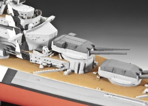 Model plastikowy Okręt wojenny Bismarck Model plastikowy Okręt wojenny Bismarck