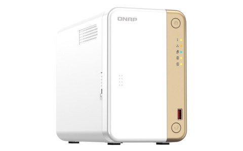Serwer NAS TS-262-4G 2x0HDD NAS Intel Celeron 4505 4GB Serwer NAS TS-262-4G 2x0HDD NAS Intel Celeron 4505 4GB