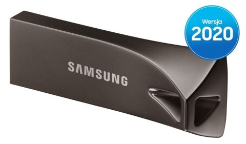 Pendrive BAR Plus USB3.1 256 GB Titan Gray Pendrive BAR Plus USB3.1 256 GB Titan Gray