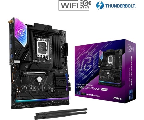Płyta główna B860 LIGHTNING WIFI s1851 4DDR5 ATX Płyta główna B860 LIGHTNING WIFI s1851 4DDR5 ATX