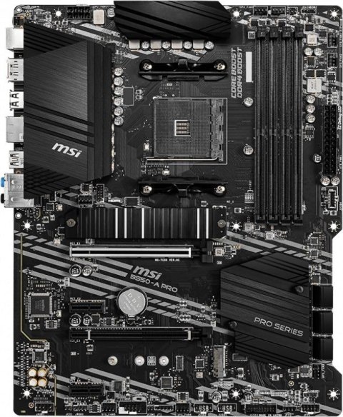 Płyta główna B550 A-PRO AM4 4DDR4 HDMI/DP M.2 ATX Płyta główna B550 A-PRO AM4 4DDR4 HDMI/DP M.2 ATX