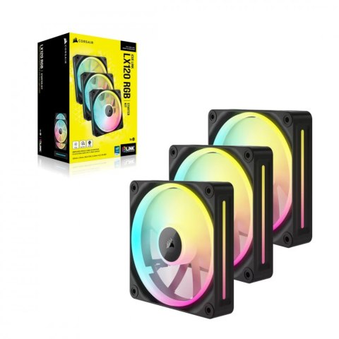 Wentylator iCUE LINK LX120 RGB 120mm Triple Fan Kit Wentylator iCUE LINK LX120 RGB 120mm Triple Fan Kit