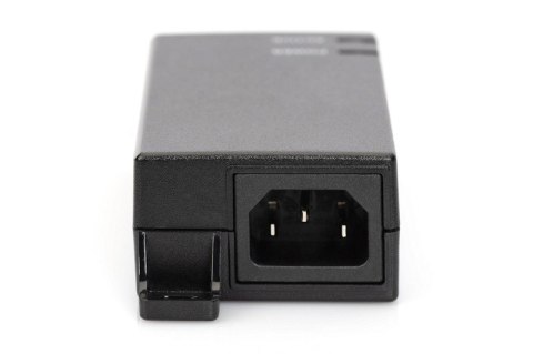 Zasilacz/Adapter PoE 802.3af, max. 48V 15.4W Gigabit 10/100/1000Mbps, aktywny Zasilacz/Adapter PoE 802.3af, max. 48V 15.4W Gigabit 10/100/1000Mbps, aktywny