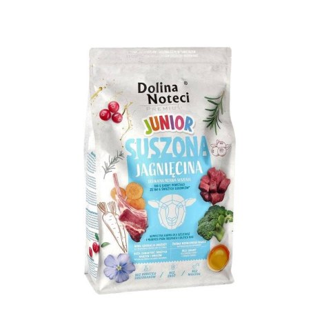 Dolina Noteci Premium JUNIOR karma suszona jagnięcina 4 kg Dolina Noteci Dolina Noteci Premium JUNIOR karma suszona jagnięcina 4 kg Dolina Noteci