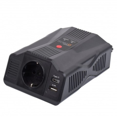 Falownik przetwornica 300W DC 12V/AC 230V TE24 Falownik przetwornica 300W DC 12V/AC 230V TE24