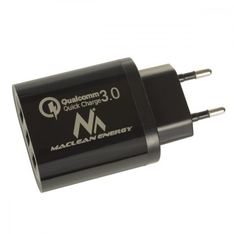 Ładowarka sieciowa QC 3xUSB MCE479B Ładowarka sieciowa QC 3xUSB MCE479B