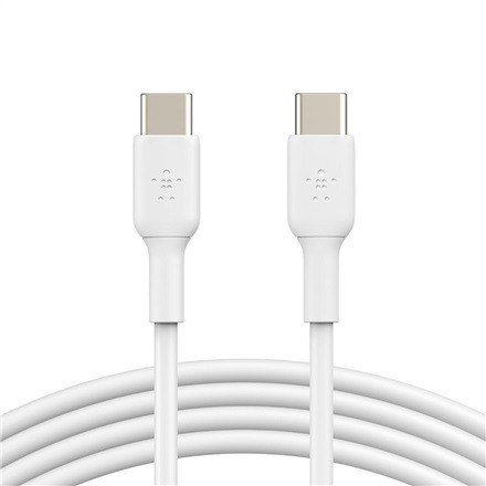 Kabel Booster Charge USB-C/USB-C PVC 2m, biały Kabel Booster Charge USB-C/USB-C PVC 2m, biały