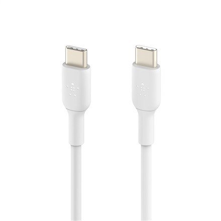 Kabel Booster Charge USB-C/USB-C PVC 2m, biały Kabel Booster Charge USB-C/USB-C PVC 2m, biały