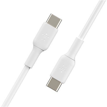 Kabel Booster Charge USB-C/USB-C PVC 2m, biały Kabel Booster Charge USB-C/USB-C PVC 2m, biały