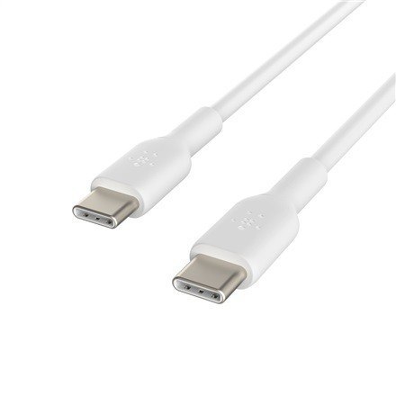 Kabel Booster Charge USB-C/USB-C PVC 2m, biały Kabel Booster Charge USB-C/USB-C PVC 2m, biały