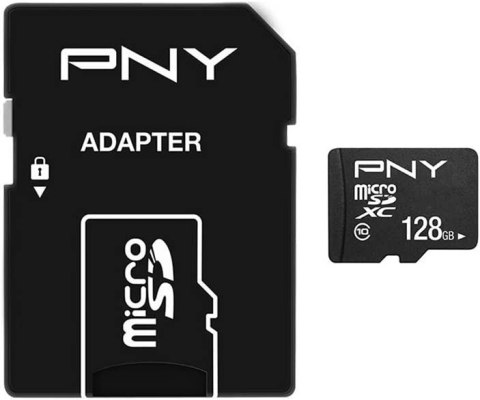 Karta pamięci MicroSDXC 128GB P-SDU12810PPL-GE Karta pamięci MicroSDXC 128GB P-SDU12810PPL-GE