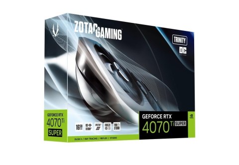 Karta graficzna GeForce RTX 4070 Ti SUPER TRINITY OC 16GB GDDR6X 256bit Karta graficzna GeForce RTX 4070 Ti SUPER TRINITY OC 16GB GDDR6X 256bit