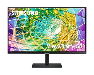 Monitor 32 cale ViewFinity S8 IPS 3840x2160 UHD 16:9 1xHDMI 1xDP 3xUSB 3.0, 1xUSB 2.0 5ms HAS+PIVOT płaski 3 lata on-site (LS32A