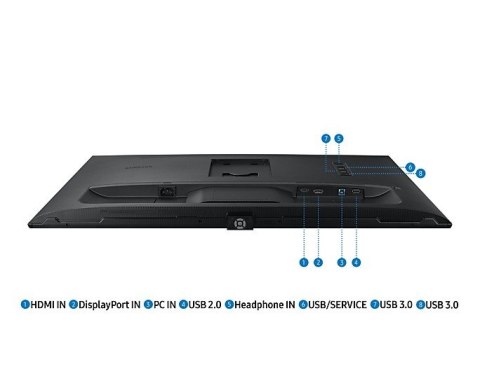 Monitor 32 cale ViewFinity S8 IPS 3840x2160 UHD 16:9 1xHDMI 1xDP 3xUSB 3.0, 1xUSB 2.0 5ms HAS+PIVOT płaski 3 lata on-site (LS32A