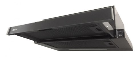 Okap teleskopowy Corona 2 G 60 czarny Okap teleskopowy Corona 2 G 60 czarny