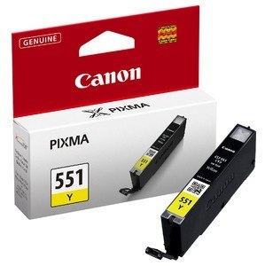 Tusz CLI-551 ŻÓŁTY 6511B001 Tusz CLI-551 ŻÓŁTY 6511B001