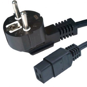 Kabel zasilający serwerowy C19 16A 1,8M Kabel zasilający serwerowy C19 16A 1,8M