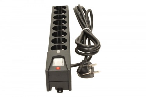 Listwa przeciwprzepięciowa LXA 816, 3L, 3,0m, czarna Listwa przeciwprzepięciowa LXA 816, 3L, 3,0m, czarna