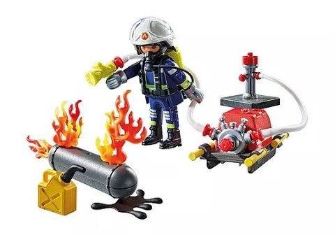 Action Heroes 71826 Strażak z pompą wodną Action Heroes 71826 Strażak z pompą wodną