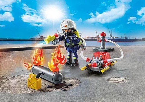 Action Heroes 71826 Strażak z pompą wodną Action Heroes 71826 Strażak z pompą wodną