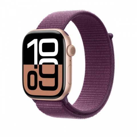 Opaska sportowa w kolorze dojrzałej śliwki do koperty 46 mm Opaska sportowa w kolorze dojrzałej śliwki do koperty 46 mm