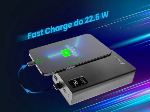 Powerbank EPB-069 USB-C EX.19515 czarny Powerbank EPB-069 USB-C EX.19515 czarny