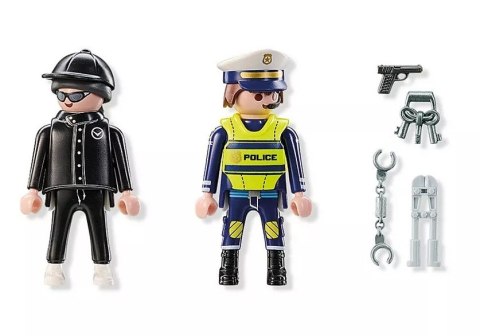 Zestaw z figurkami Duo Pack 71804 Policjant i złodziej Zestaw z figurkami Duo Pack 71804 Policjant i złodziej