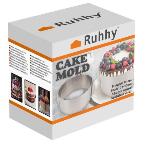 Forma do ciast/ rant cukierniczy 20cm Ruhhy 24619 Ruhhy