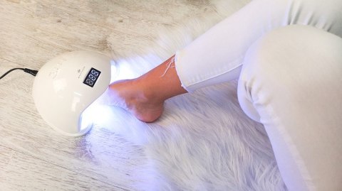 Lampa UV 24 LED 48W + klipsy Beautylushh Beautylushh