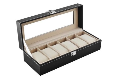 Organizer na zegarki 6 przegródek Malatec Organizer na zegarki 6 przegródek Malatec
