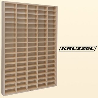 Półka drewniana na auta/resoraki KRUZZEL 21997 Kruzzel