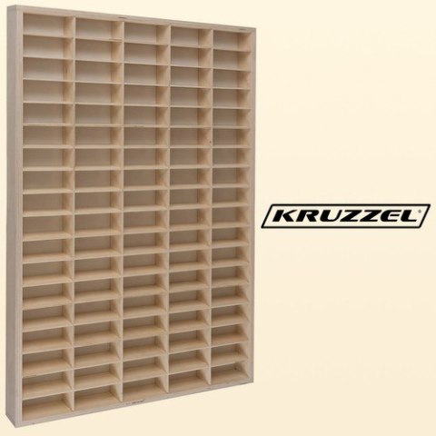 Półka drewniana na auta/resoraki KRUZZEL 21997 Kruzzel