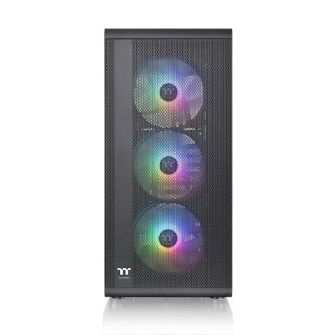 Obudowa - S200 Tempered Glass ARGBx3 Czarna Obudowa - S200 Tempered Glass ARGBx3 Czarna