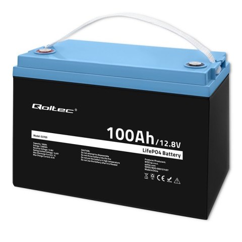 Akumulator LiFePO4 Litowo-Żelazowo-Fosforanowy | 12.8V " 100Ah | 1280Wh | BMS