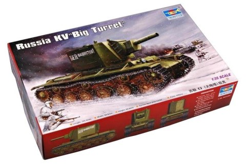Model plastikowy Russian KV Big Turret Model plastikowy Russian KV Big Turret