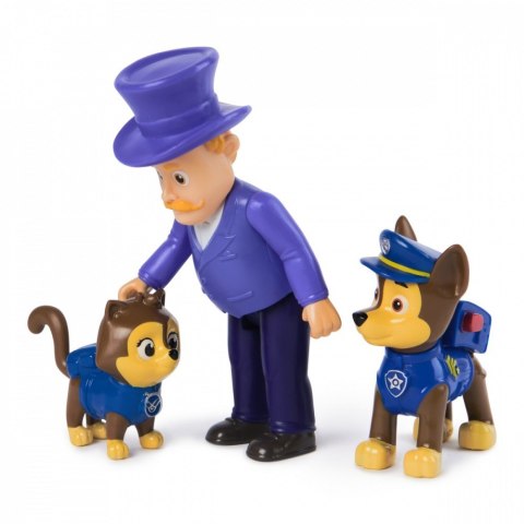 Figurki Psi Patrol, Chase, Humdinger i Kot Chase Figurki Psi Patrol, Chase, Humdinger i Kot Chase