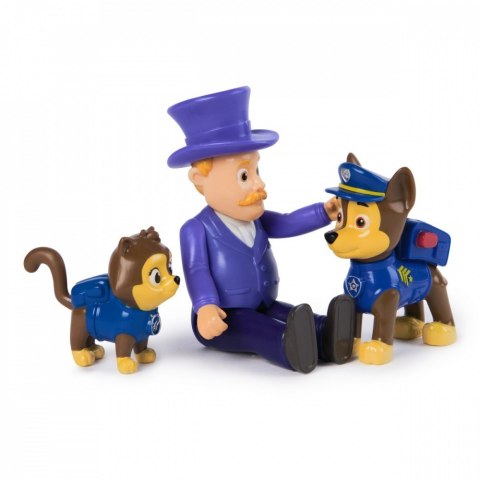 Figurki Psi Patrol, Chase, Humdinger i Kot Chase Figurki Psi Patrol, Chase, Humdinger i Kot Chase