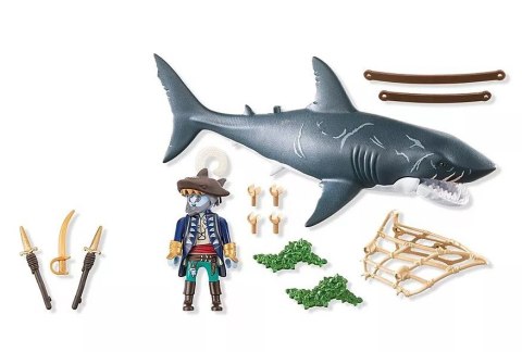 Zestaw z figurkami Pirates 71793 Rekin olbrzym z piratem Zestaw z figurkami Pirates 71793 Rekin olbrzym z piratem