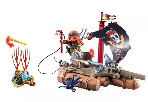 Zestaw z figurkami Pirates 71794 Piracka tratwa ze skarbem Zestaw z figurkami Pirates 71794 Piracka tratwa ze skarbem