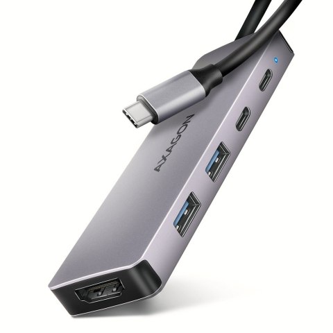 HMC-5H60 Wieloportovy hub USB 5in1, 5Gbps, 2 x USB-A, HDMI 4K/60Hz, 1x USB-C, PD 100W, 15cm USB-C kabel HMC-5H60 Wieloportovy hub USB 5in1, 5Gbps, 2 x USB-A, HDMI 4K/60Hz, 1x USB-C, PD 100W, 15cm USB-C kabel