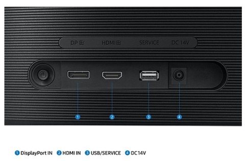 Monitor 24 cale LS24C332GAUXEN IPS 1920x1080 FHD 16:9 1xHDMI 1xDP 4ms(GT) 100Hz płaski 2 lata d2d