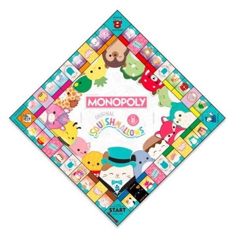 Gra Monopoly Squishmallows Gra Monopoly Squishmallows