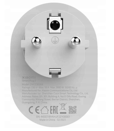 Inteligentne gniazdko Smart Plug 2 Inteligentne gniazdko Smart Plug 2