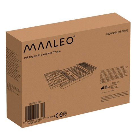 Zestaw do malowania 174szt w walizce Maaleo