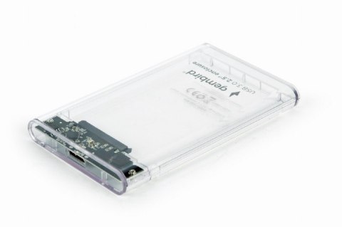 Obudowa zewnętrzna 2.5 USB 3.0 przezroczysta Obudowa zewnętrzna 2.5 USB 3.0 przezroczysta
