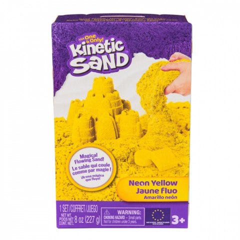 Piasek kinetyczny Kinetic Sand Box, Żółty Piasek kinetyczny Kinetic Sand Box, Żółty