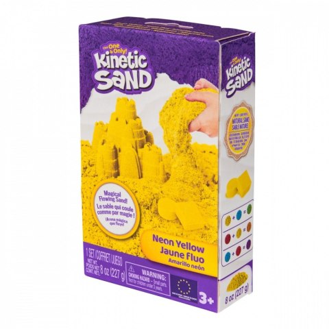 Piasek kinetyczny Kinetic Sand Box, Żółty Piasek kinetyczny Kinetic Sand Box, Żółty