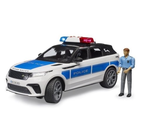 Pojazd Range Rover Velar policyjny z figurką Pojazd Range Rover Velar policyjny z figurką